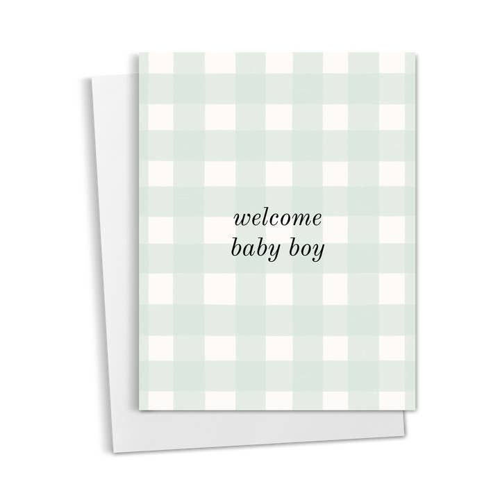 Biglietto di auguri per bambino di benvenuto per la vendita all'ingrosso da parte di Asteria Studio