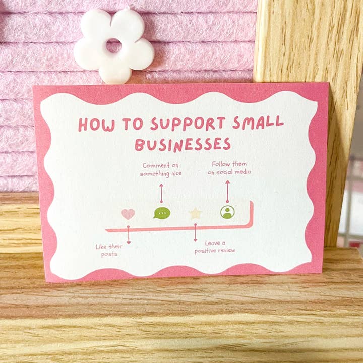 How to support small businesses packaging Stickers for wholesale by Milkbay Studio