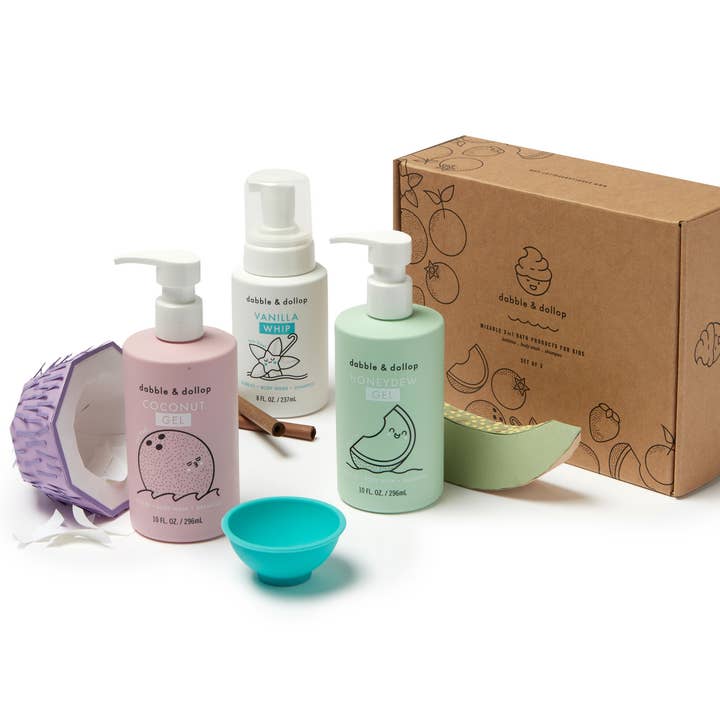 Coffret Cadeau Une Journée à la Plage (incl. bol mélangeur) pour la vente par Dabble & Dollop®