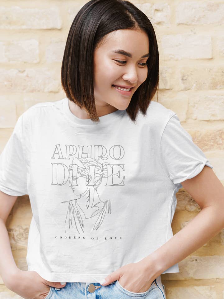 Aphrodite - Goddess of Love Tee for wholesale by NG Creative