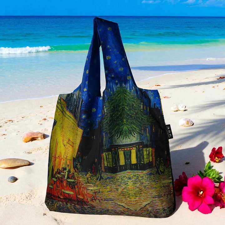 Envirosax Reusable Bag - Van Gogh Bag 4- Cafe Terrace at Night for wholesale by Envirosax