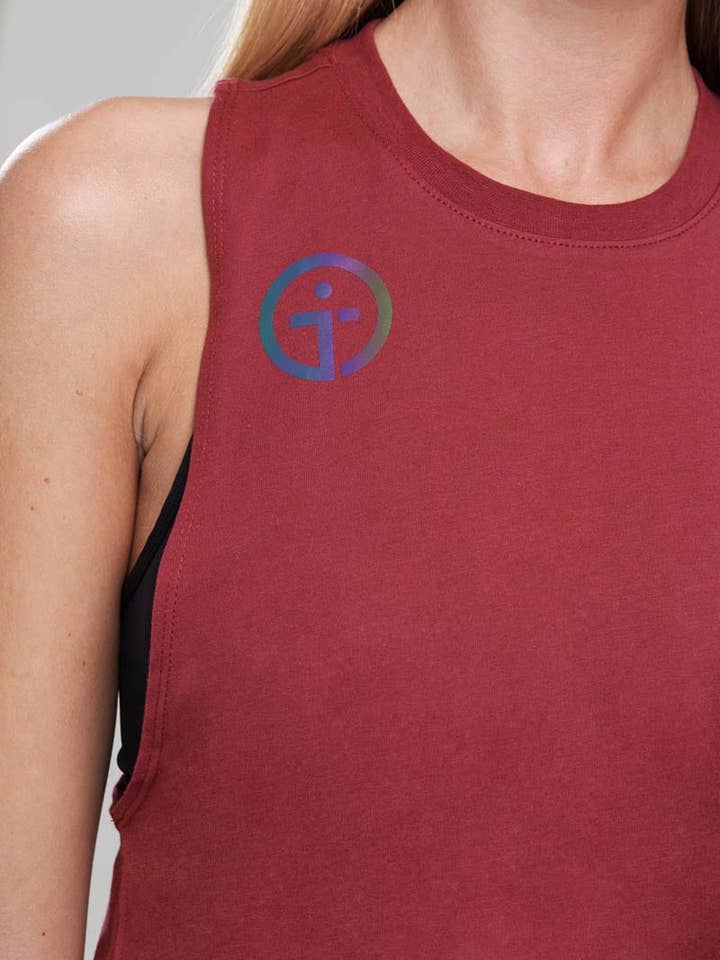 Gilet da allenamento con sovrapposizione sul retro per la vendita all'ingrosso da parte di iGD Sport