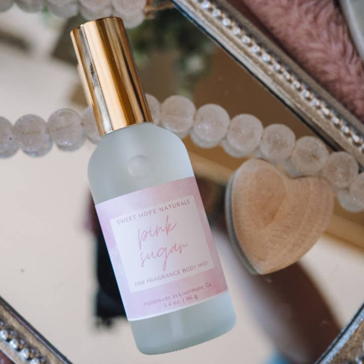 Pink Sugar Fine Fragrance Body Mist for wholesale by Sweet Hope Naturals