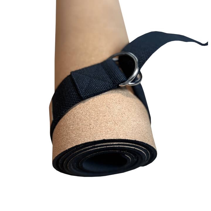 Crk - Wholesale Yoga Strap/Band - The Black Strap • Yoga Mat Carrying Strap and Exercise Strap11