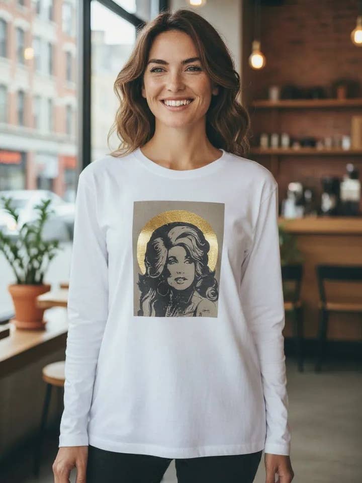 Dolly Long Sleeve Tee for wholesale by Proof of Concept