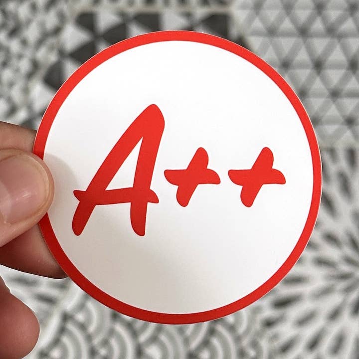 A++ Sticker for wholesale by KP General Store