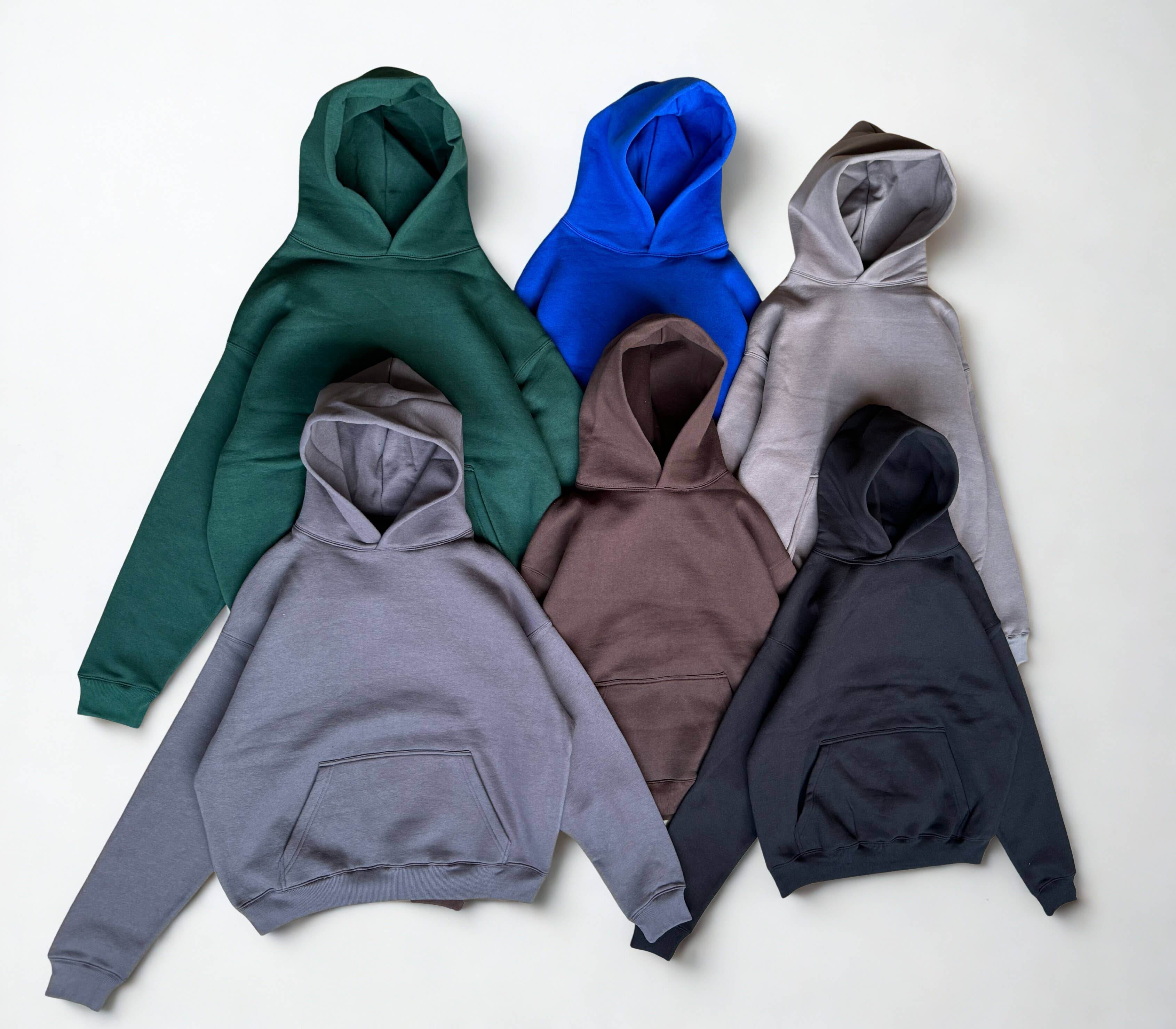 Factory Blanks - Venta al por mayor Sudadera con capucha - Unisex - Sudadera Oversized Económica 450 GSM – Mezcla Suave de Algodón y Poliéster12