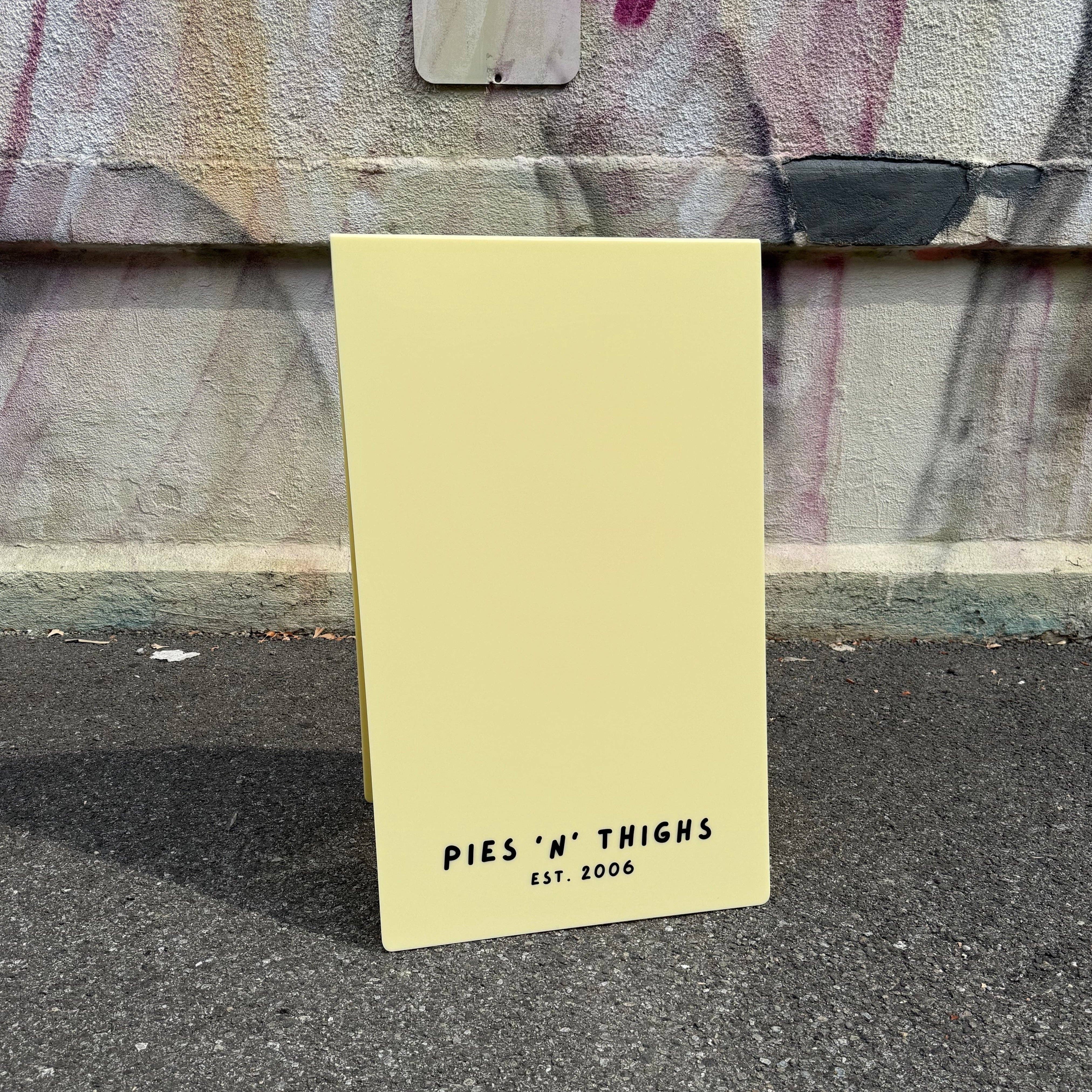 Signs and Mirrors – wholesale Sign – #010 - Opaque Acrylic A-Frame Sidewalk Sign14