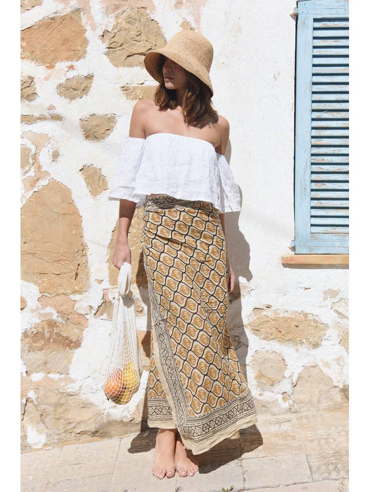 Beachwood The Label - Wholesale Swim Cover Up - Women's - The Pareo // Cockatoo1