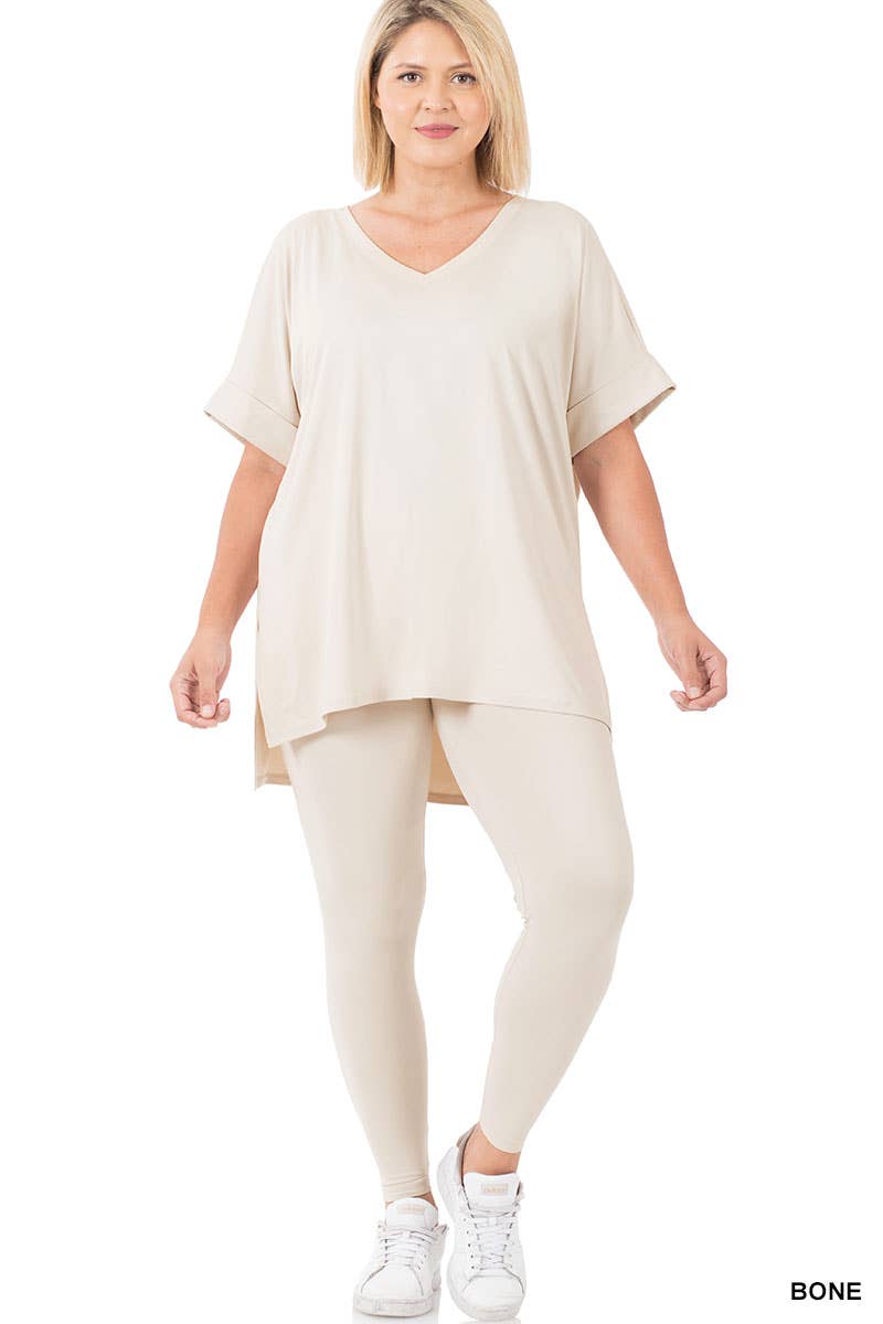 42POPS - Wholesale Lounge Set - Women's - `.Plus Microfiber Lounge Wear 2 Pc Set70