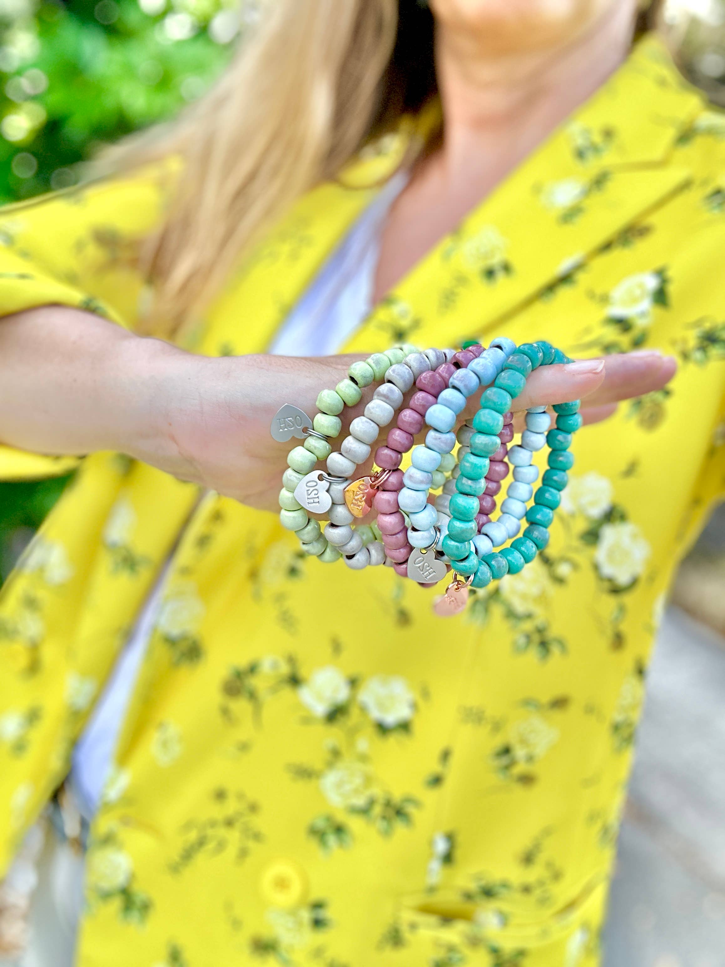 Simbi - Wholesale Armband met kralen - NIEUW Kleine armbanden met geglazuurde kralen7