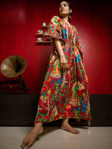 AMRANIS - Wholesale Kaftan - Women's - Fit up to 5XL Cotton Kaftan3