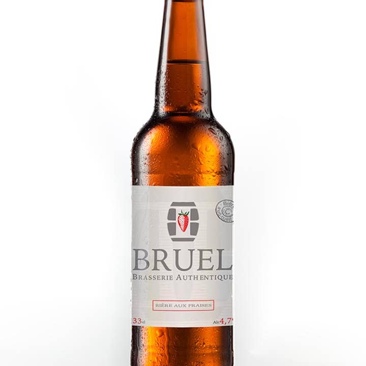 BRASSERIE BRUEL - Vente Bière - Bière aux fraises 33 cl1