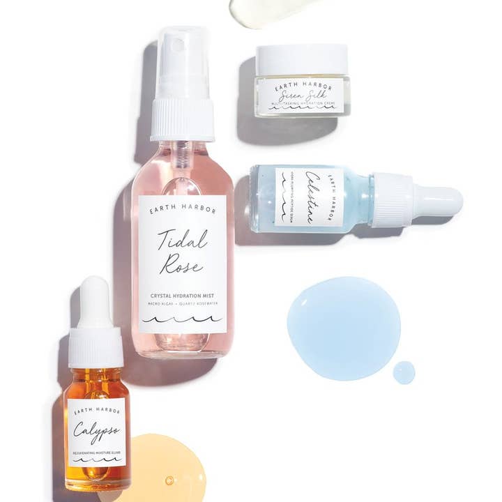 Earth Harbor Naturals - Wholesale Facial Care Set/Kit - DEWY YOU Gift Set: Repair + Hydrating Mist + Vitamin C