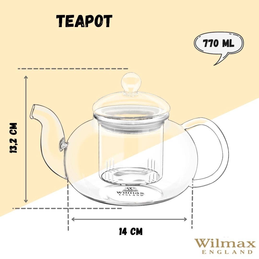 Wilmax Europe - Wholesale Tea Pot - Tea Pot WL‑888813/A4