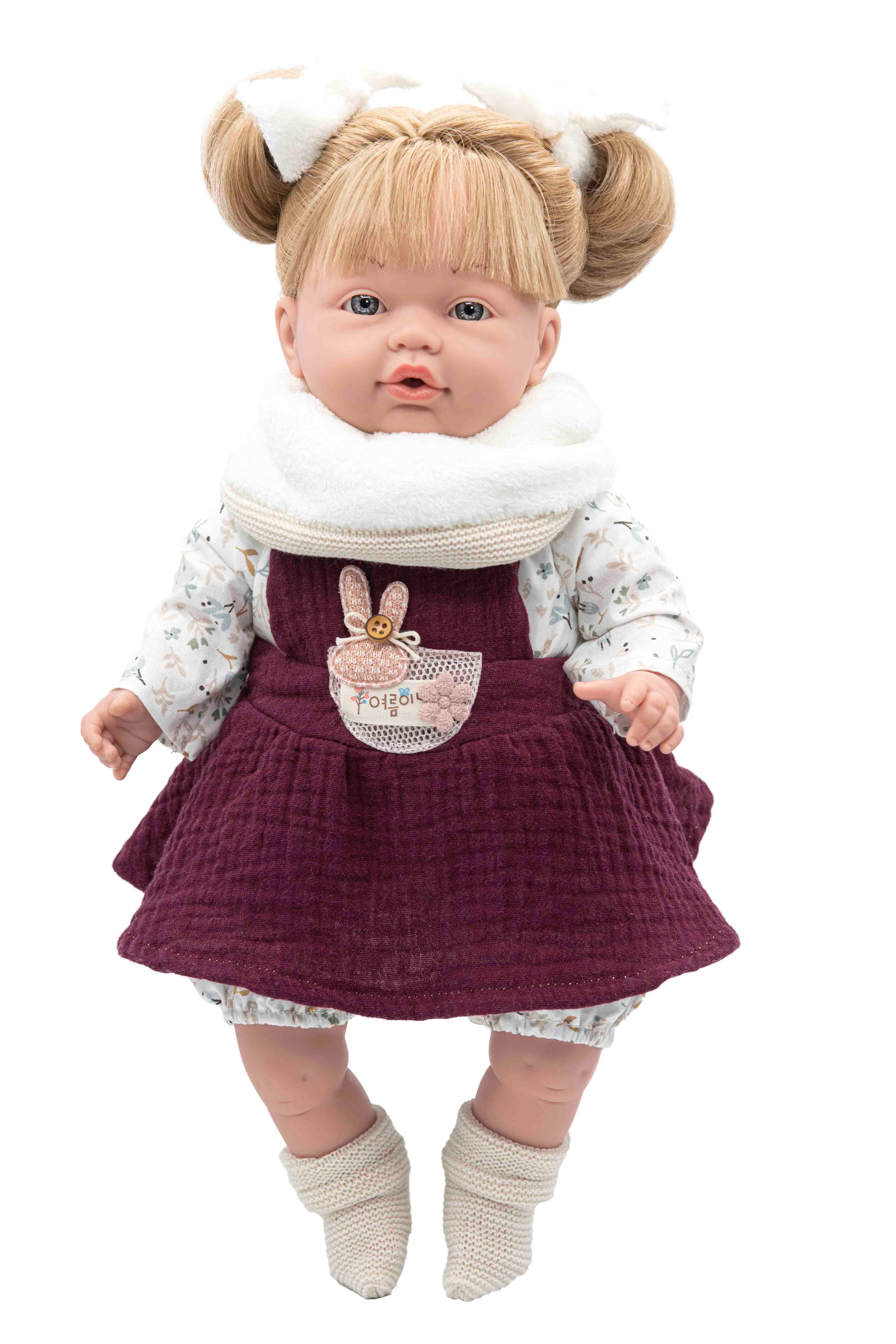 MUÑECAS ROSATOYS, S.L. - Wholesale Doll - Kids - Daniela Talkadora Peto Maroon0