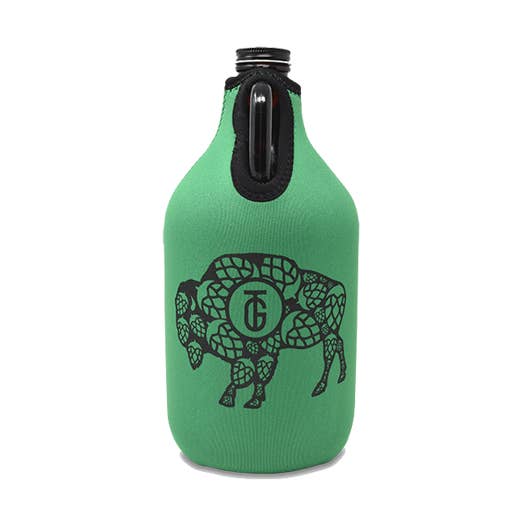 Hoppy Buffel Growler Koozie för wholesale av Traveling Growler