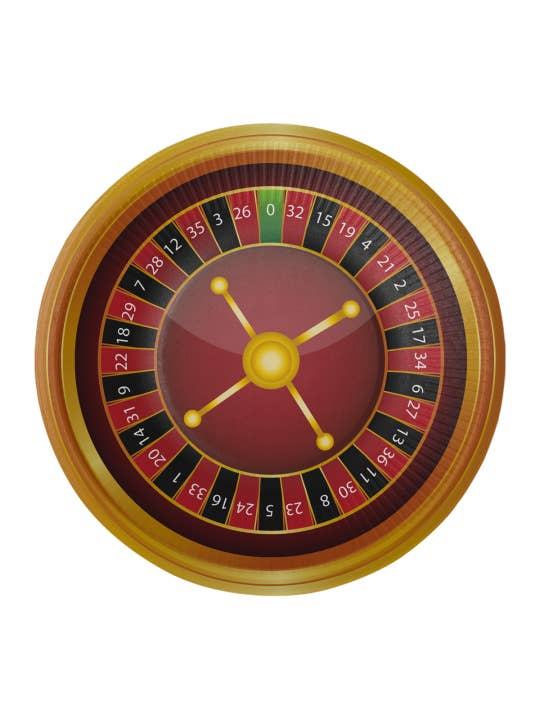 8 Casino Plates 18 cm for wholesale by Dream Party