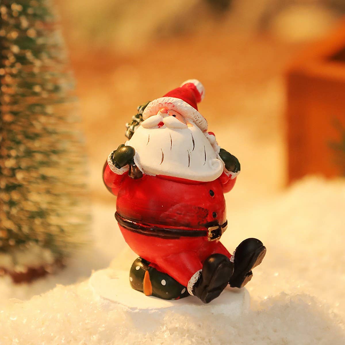 ACCITY - Wholesale Christmas Decoration - Mini Santa Snowman Xmas Desk Ornament Set_CWMM105816