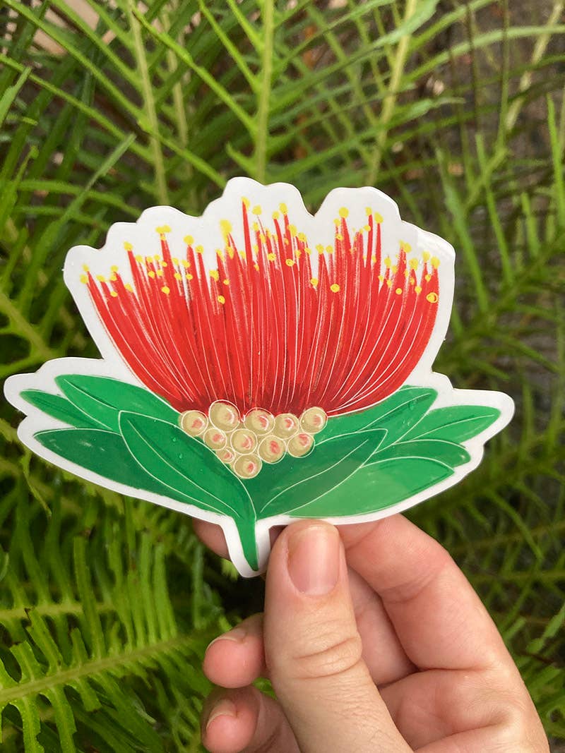 Left Right Design - Wholesale Sticker - Lehua Blossom Sticker1