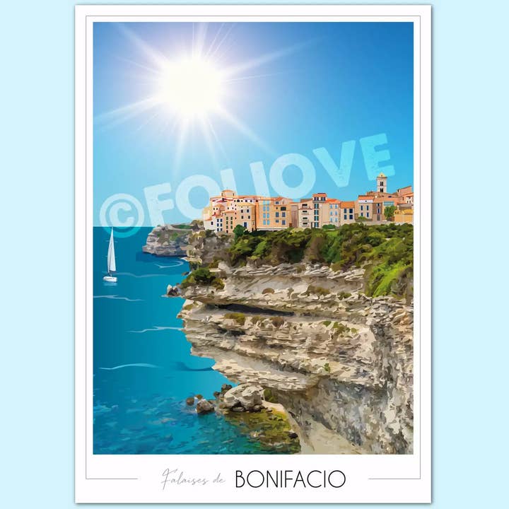 Poster van Bonifacio voor wholesale door Foliove