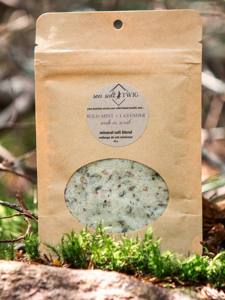 Mineral Salt Soak for wholesale by Sea Salt & Twig
