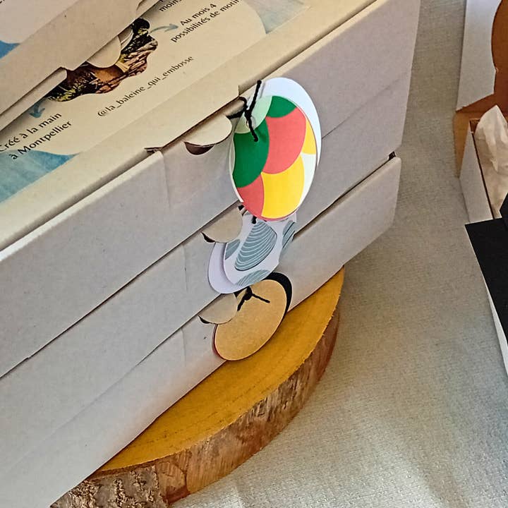 La baleine qui embosse - Wholesale DIY Craft Kit - DIY Luminous Paper Hot Air Balloon Kit2