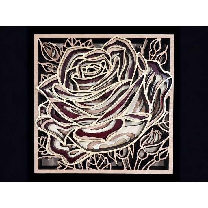 Rose en couches pour la vente par Kaci's Kreations