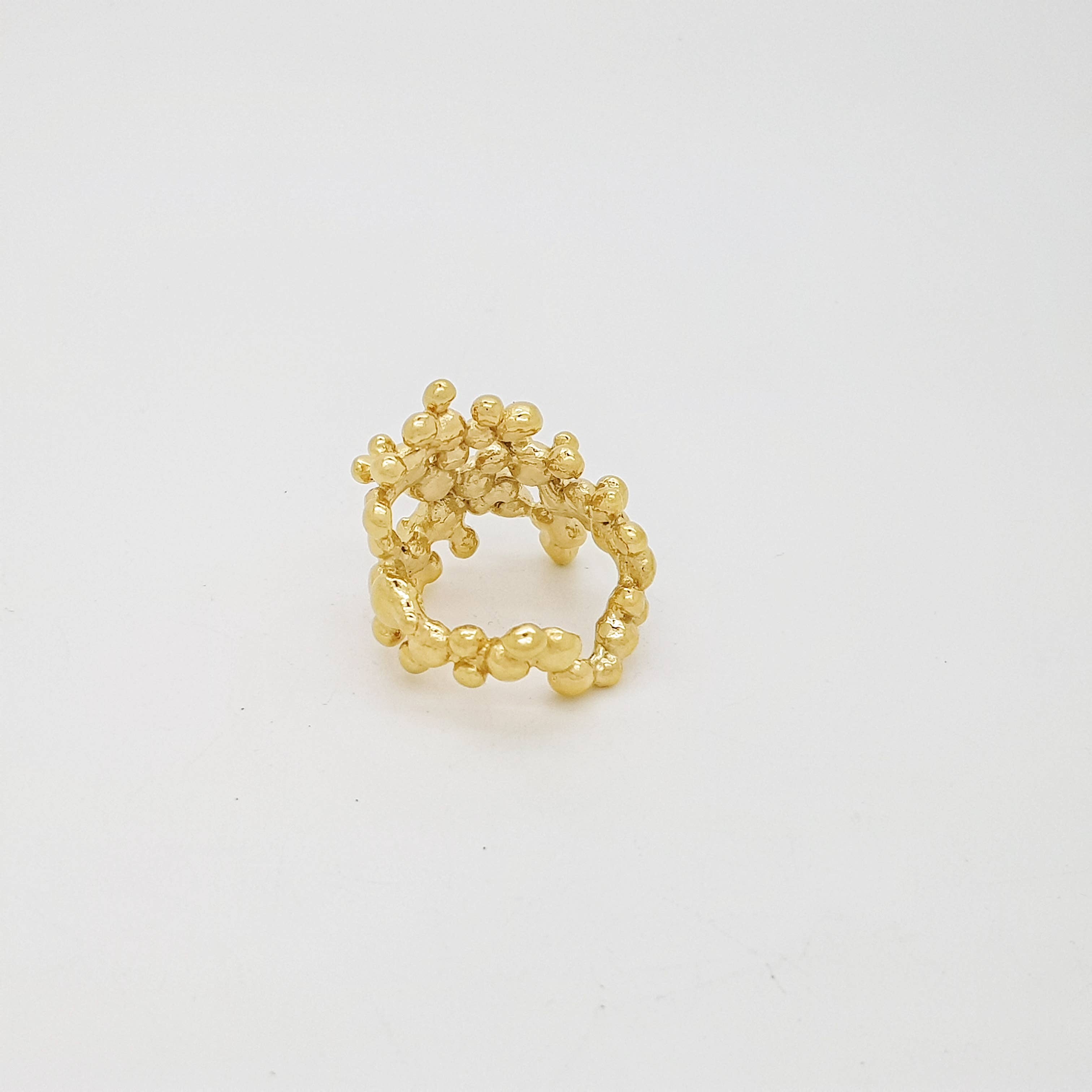 ALEGRIA B. - Wholesale Cocktail/Statement Ring - WIDE VERMEIL RING5