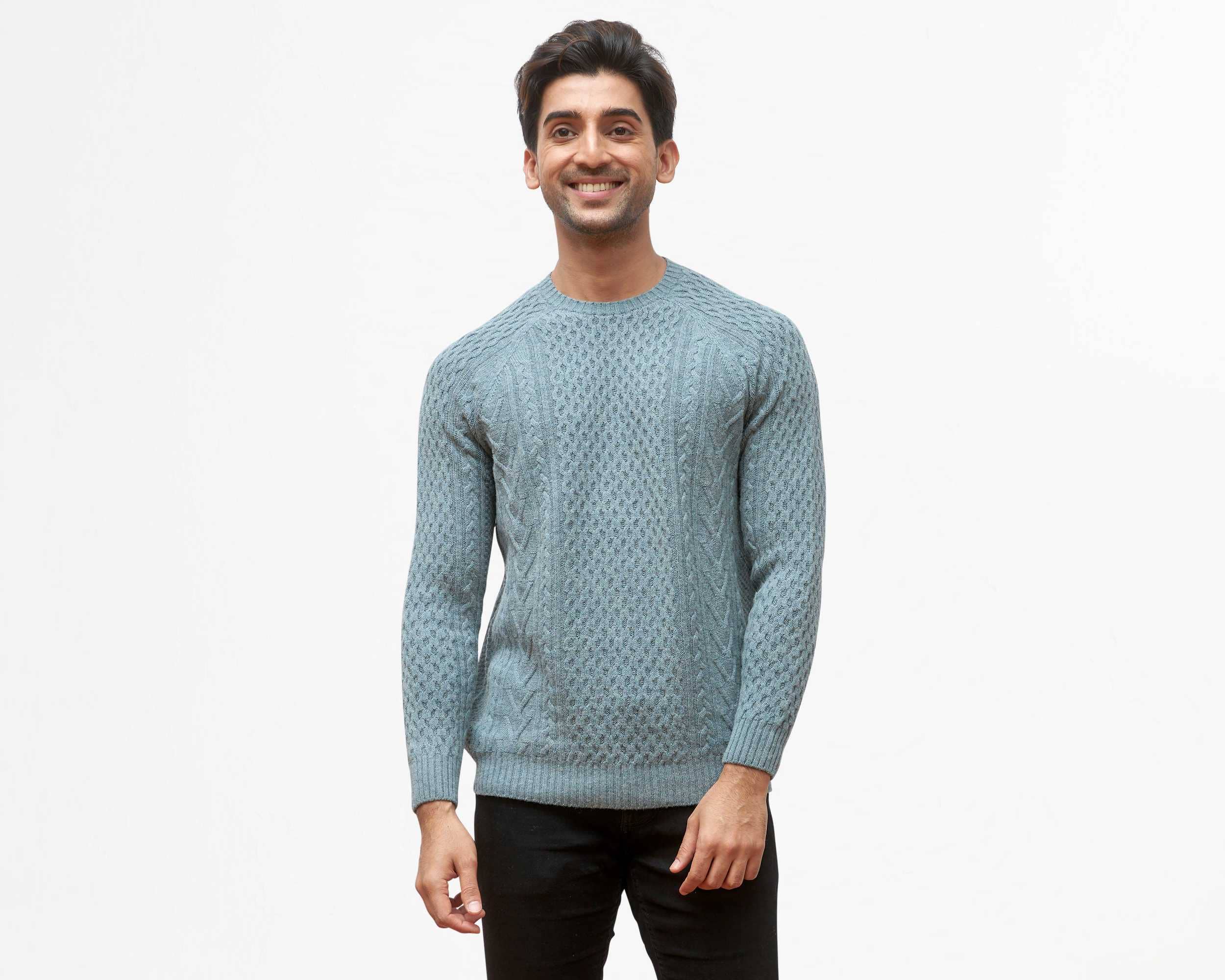 Oliver Charles - Wholesale Knit Sweater - Women's - 100% Yak Wool Cable Knit12