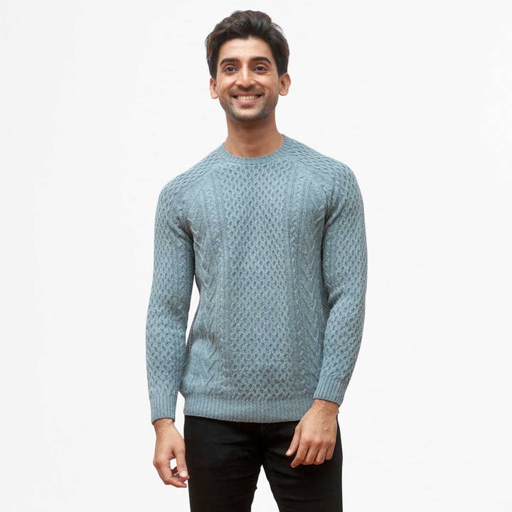 Oliver Charles - Wholesale Knit Sweater - Women's - 100% Yak Wool Cable Knit12