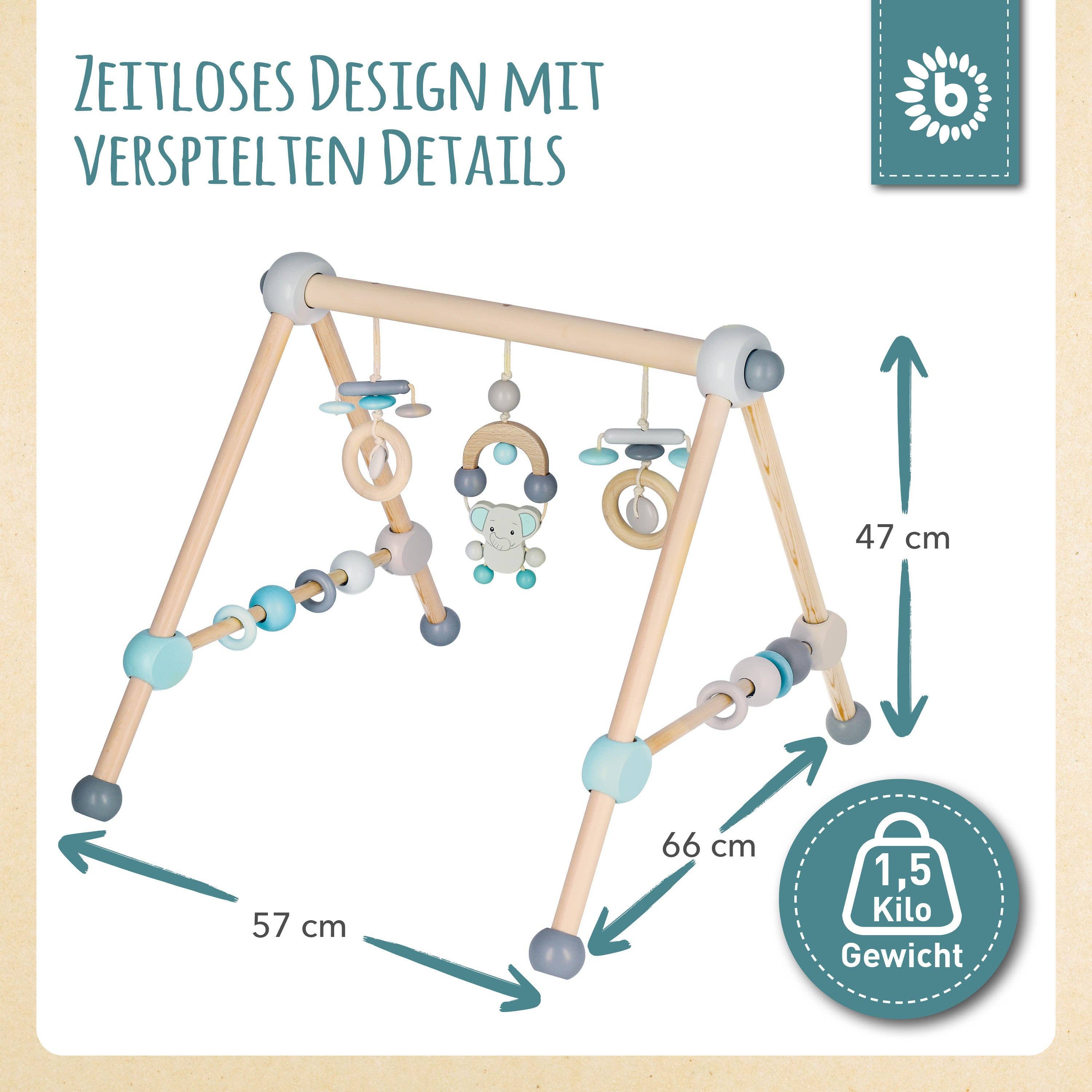 Bieco Spielwaren – Großhandel Holzspielzeug – Kinder – Spielbogen Elefant4