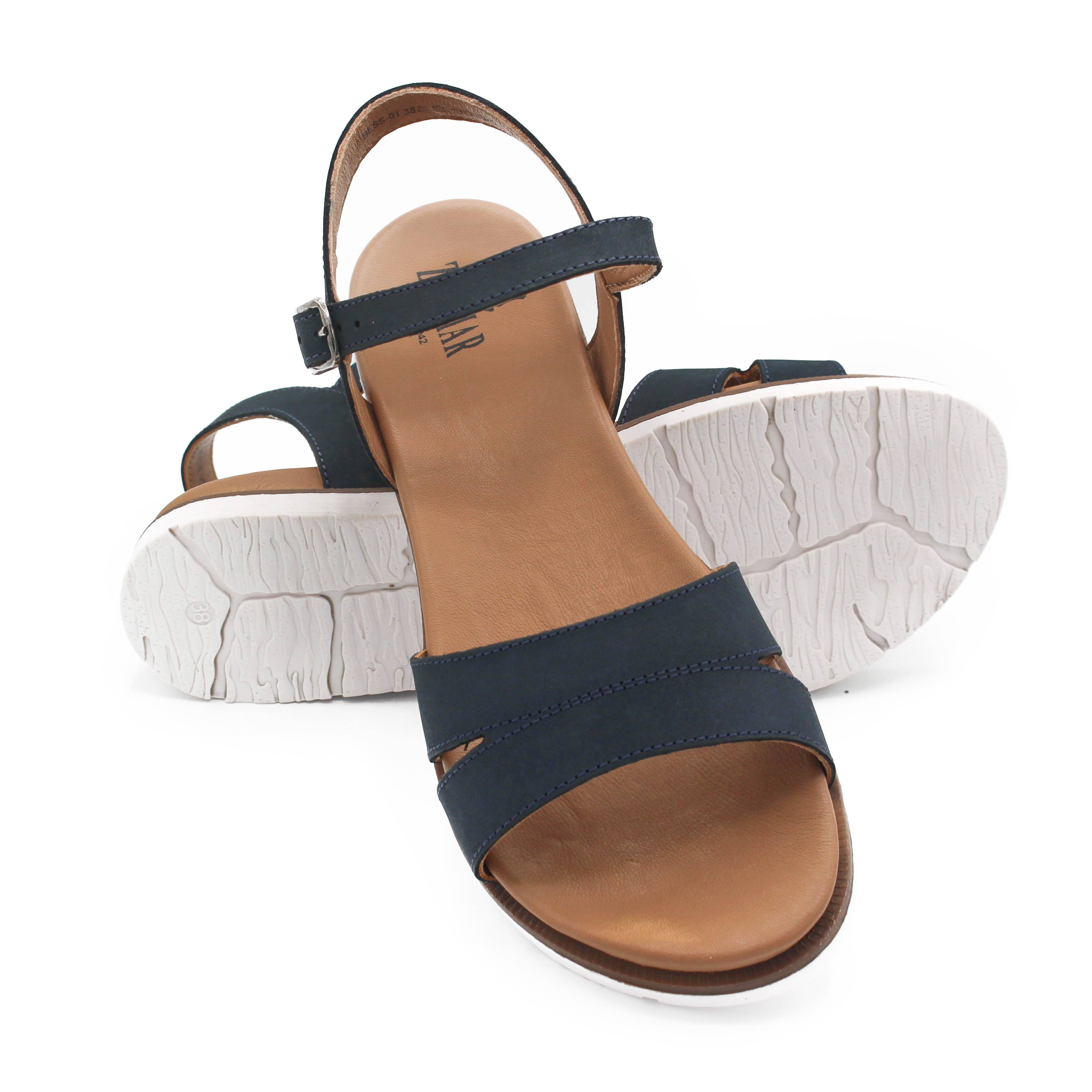 Zerimar 1942 - Wholesale Sandals - Women's - Women's leather sandals, comfortable and non-slip sole1