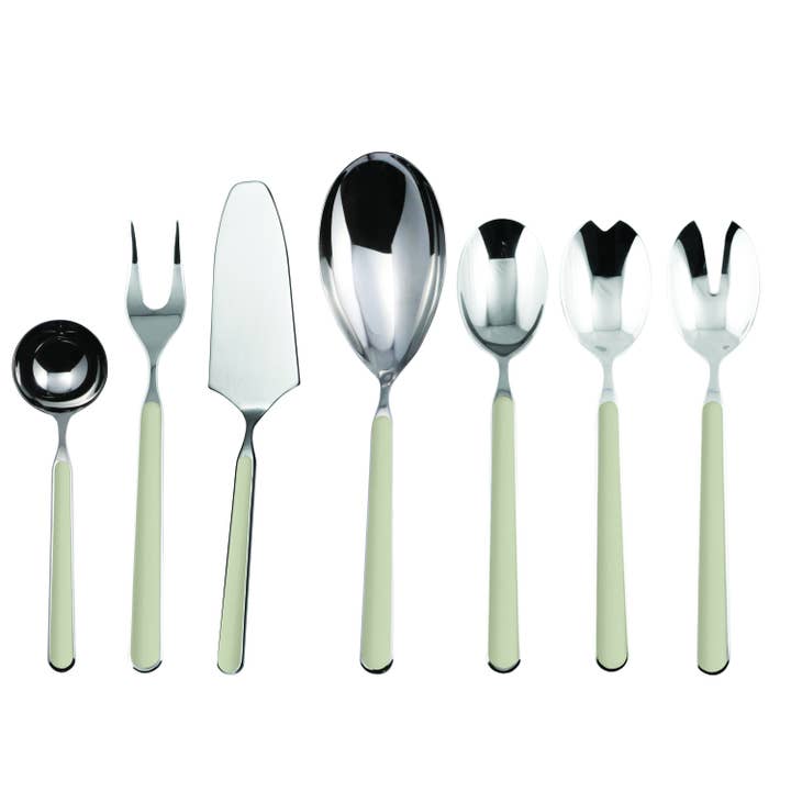 Fantasia Salvia 7 Pcs Assorted Cutlery Set for wholesale by Mepra SPA