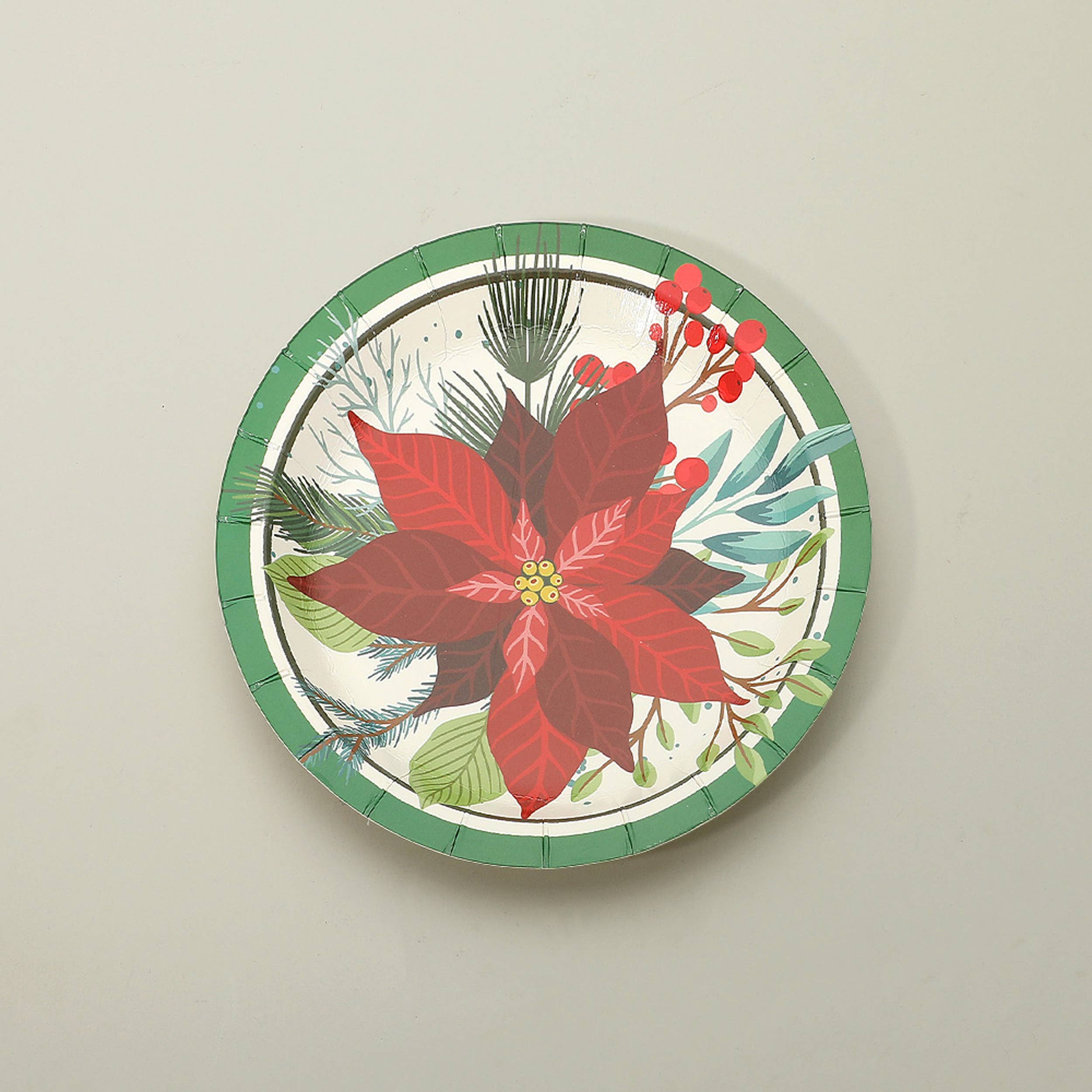 Happy PoP - Wholesale Disposable Plate - Christmas Patterned Small Paper Plates - Assorted2