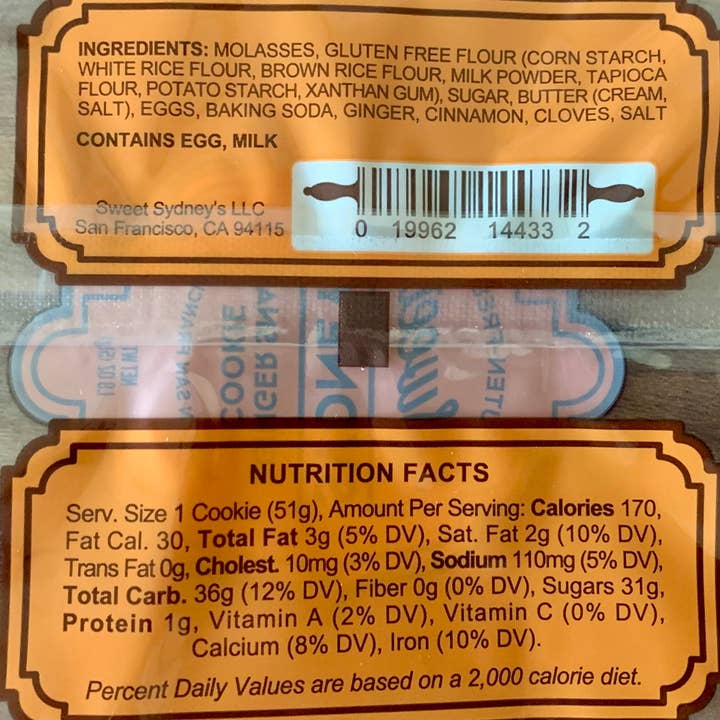 Sweet Sydney's - Wholesale Cookie - Extraordinary Gluten Free Cookie - Variety 15 Pack9