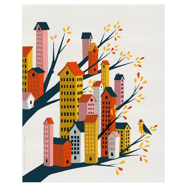 Factory 43 - Wholesale Art Print - Bird City Art Print1