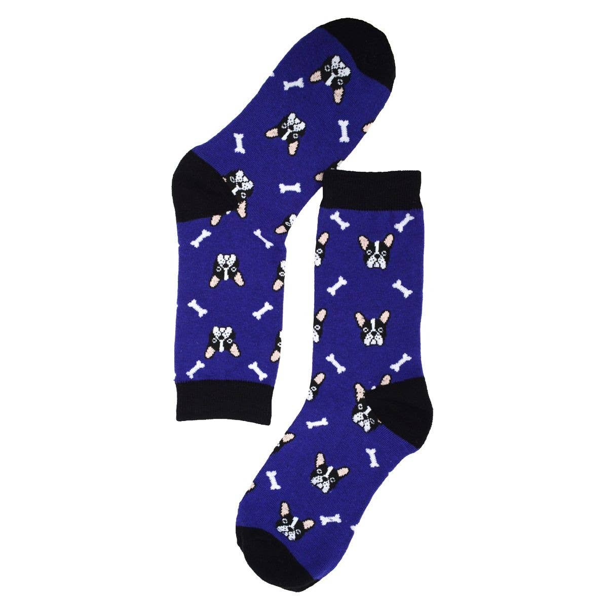 Selini New York - Vente Chaussettes – femme - Chaussettes French Bulldog pour femme2