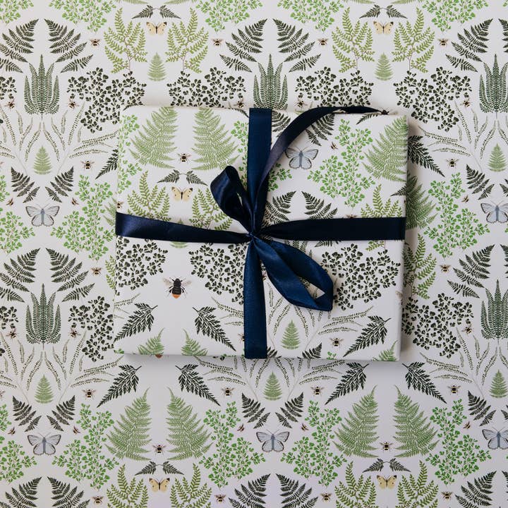 Fern Gift Wrap for wholesale by Lorna Syson