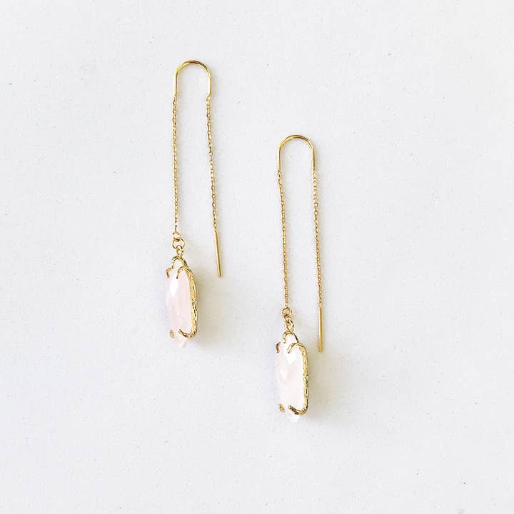 Orecchini catena rosa per la vendita all'ingrosso da parte di sanctuaire