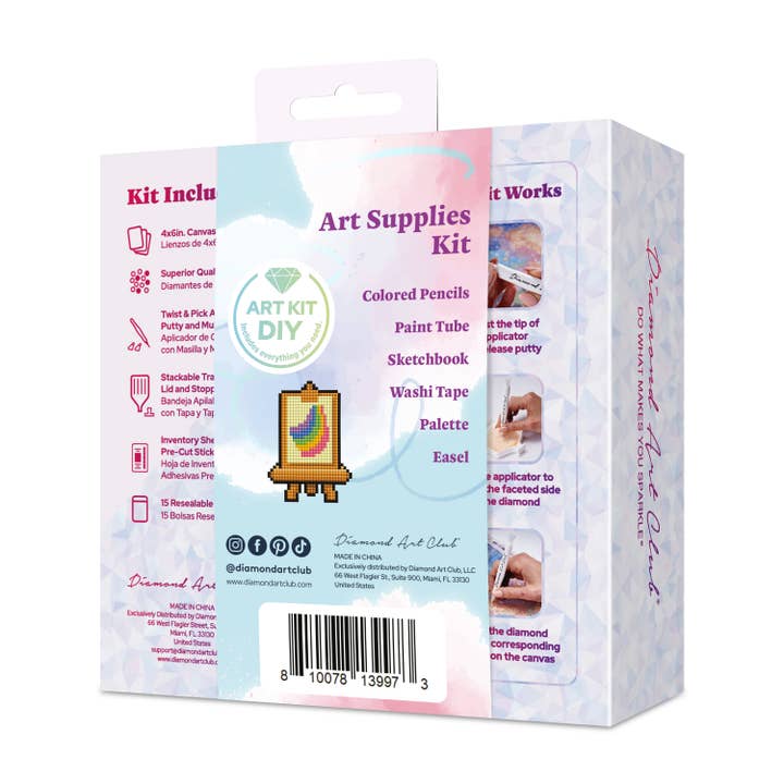 Diamond Art Club - Wholesale DIY Craft Kit - Mini Dazzles™ - Art Supplies4