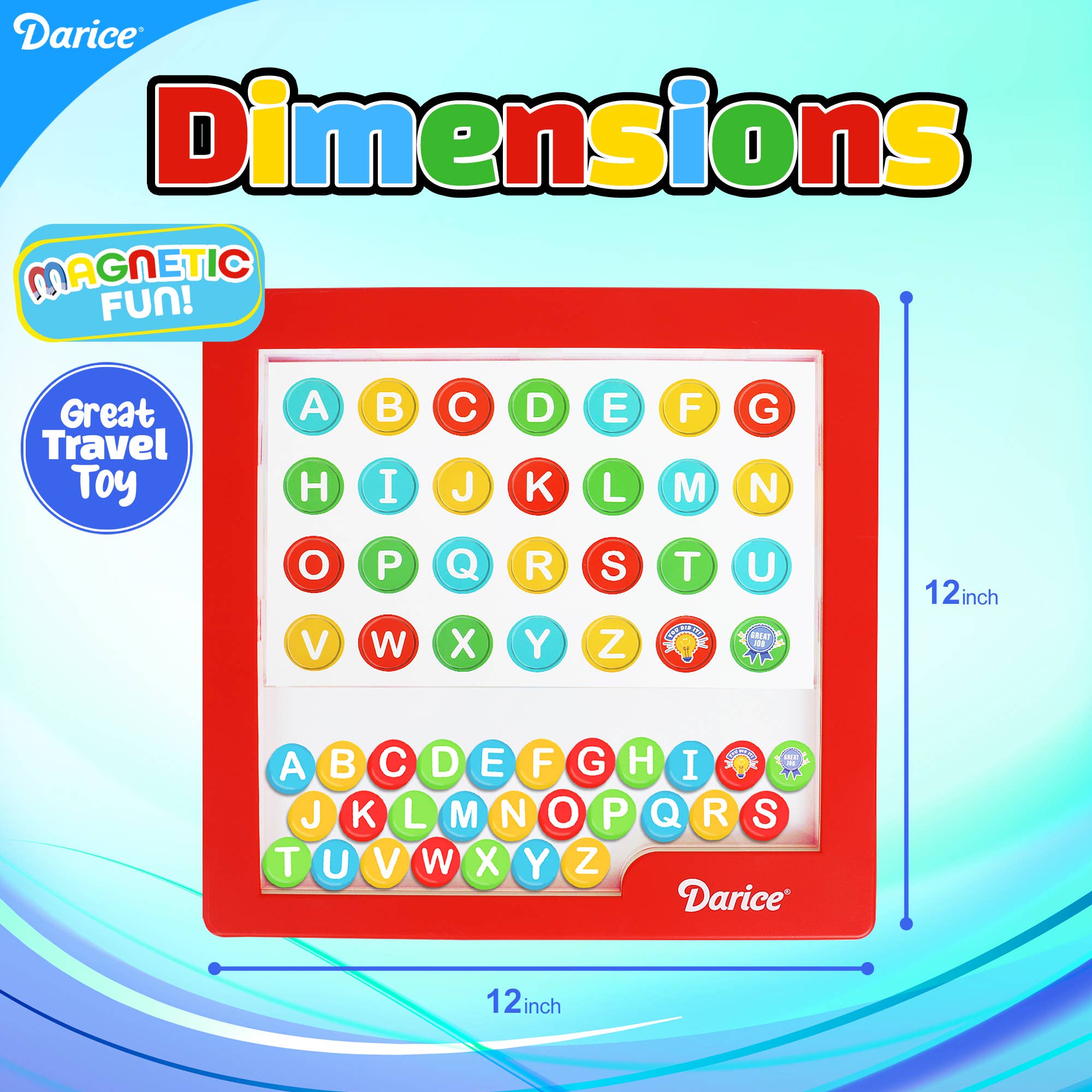 The Toy Group - Wholesale Magnet - ABC Magna Dots- Darice4