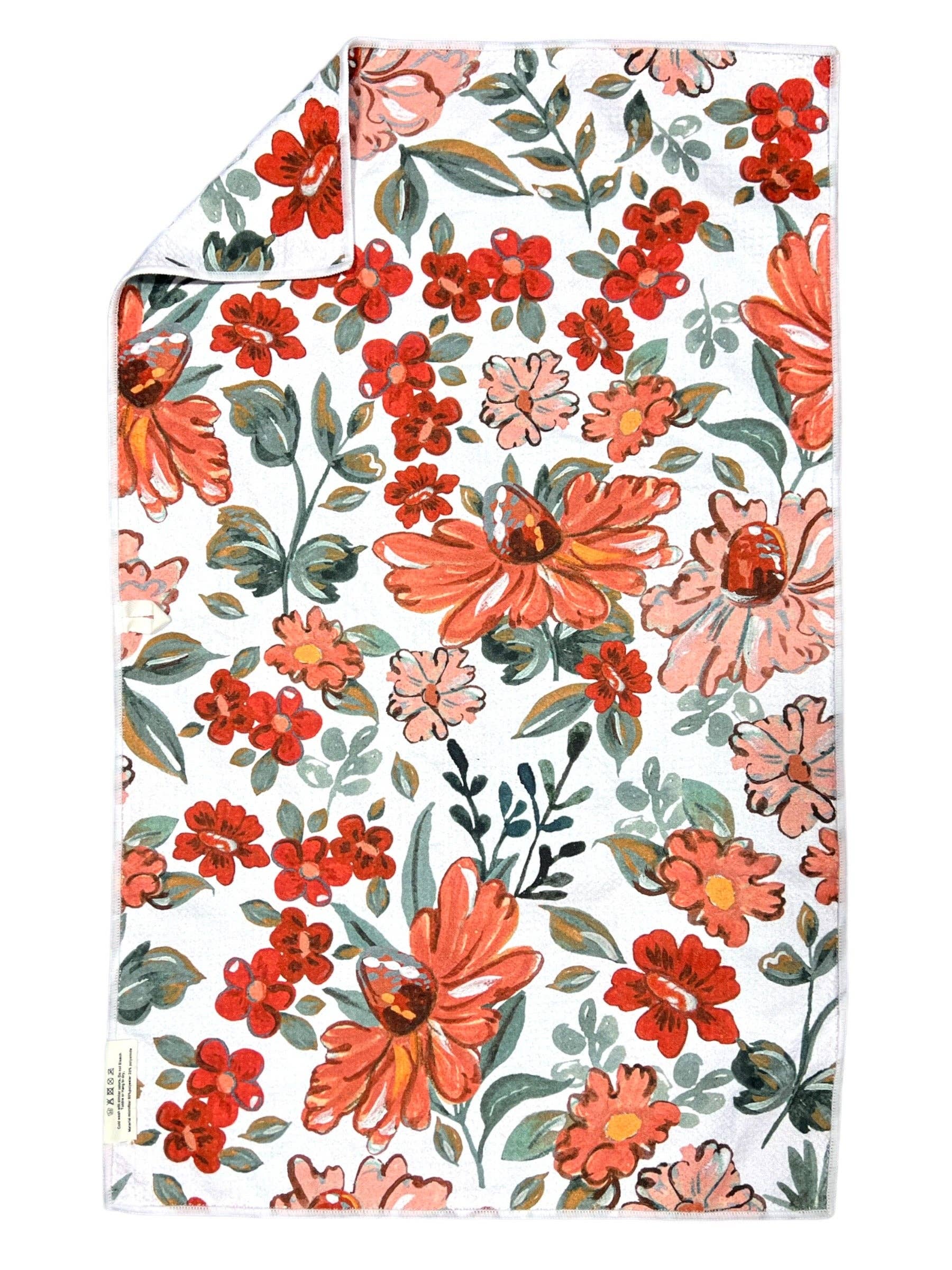 White Donna: Double-Sided Hand Towel for wholesale on Faire1