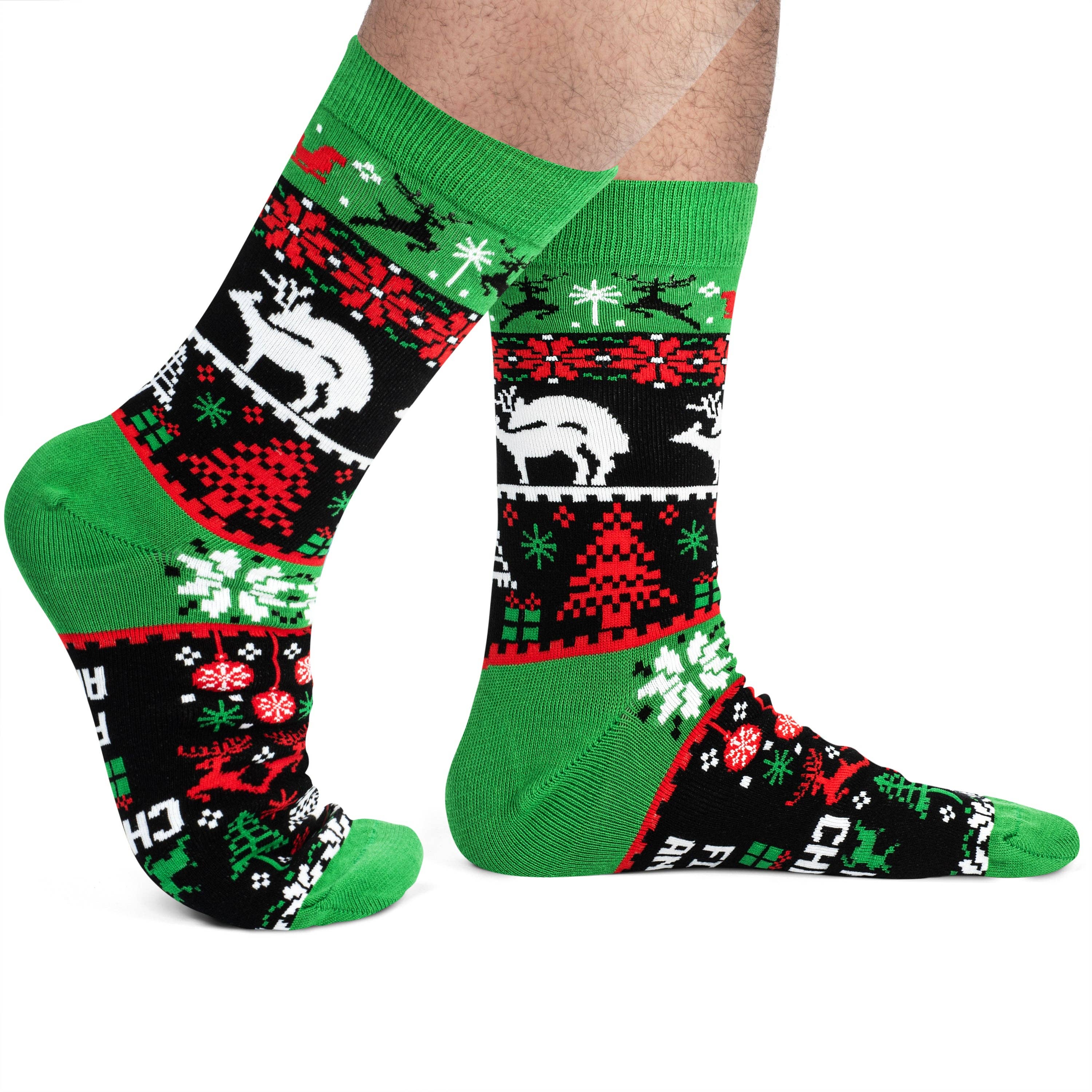 Lavley - Wholesale Socks - Unisex - Merry Christmas You Filthy Animal Socks5