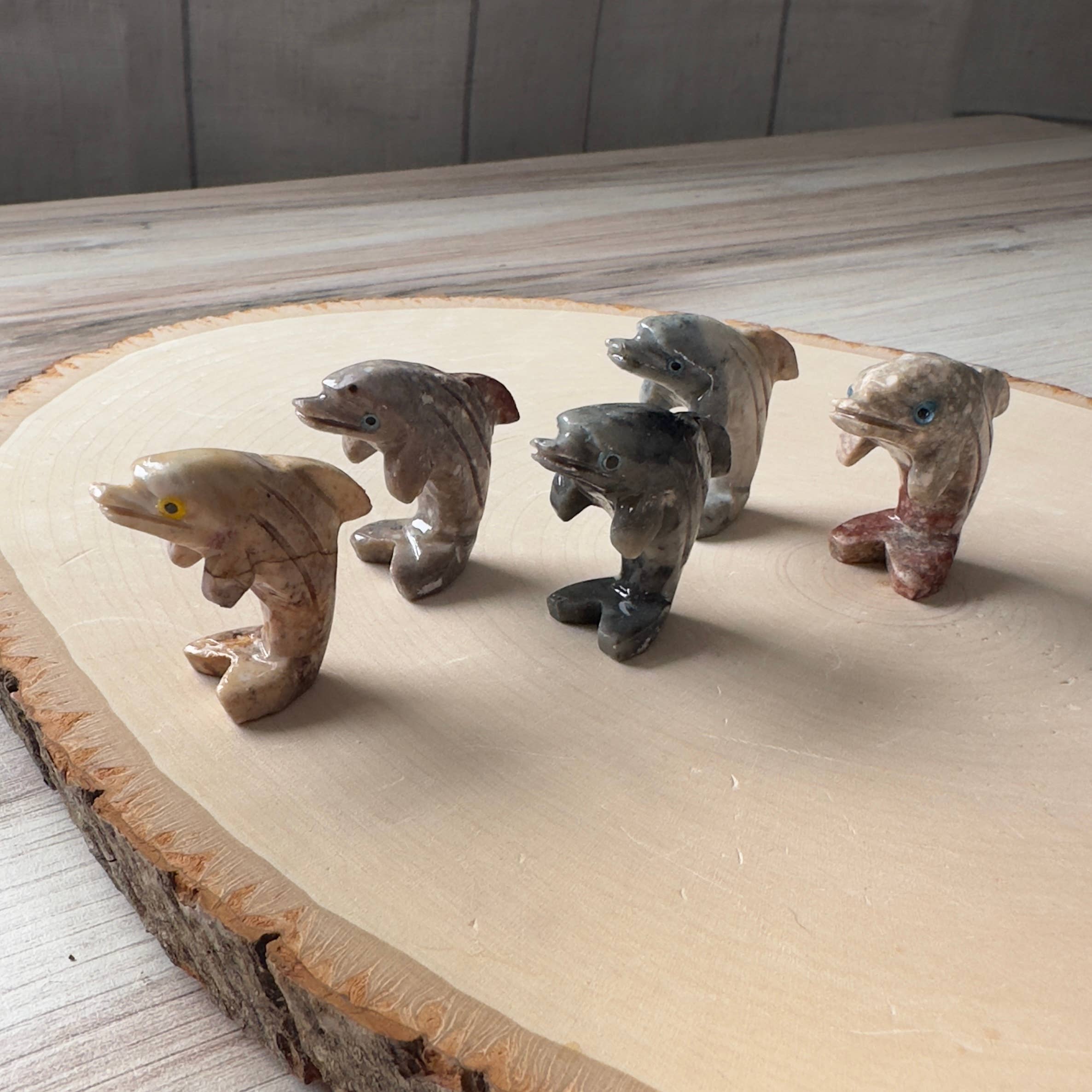 Pebble House - Wholesale Spiritual Stone/Crystal - Soapstone Animal Carving  30+ Varieties - Crystals & Stones2