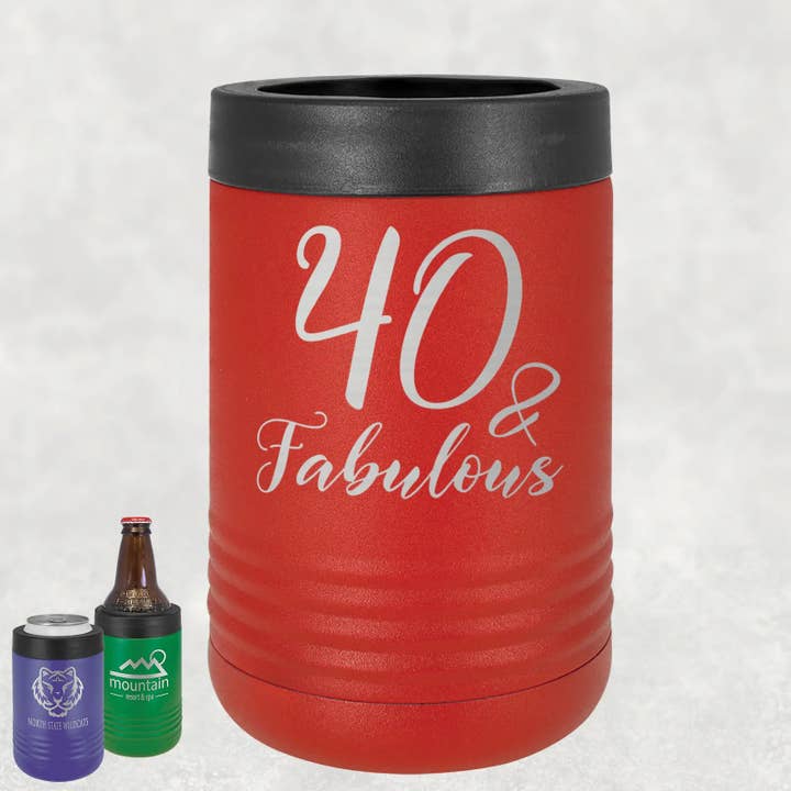 Dasha Alexander - Wholesale Insulated Mug/Tumbler - 40 & Fabulous Stainless Steel Beverage Ho - 16 Colors!14