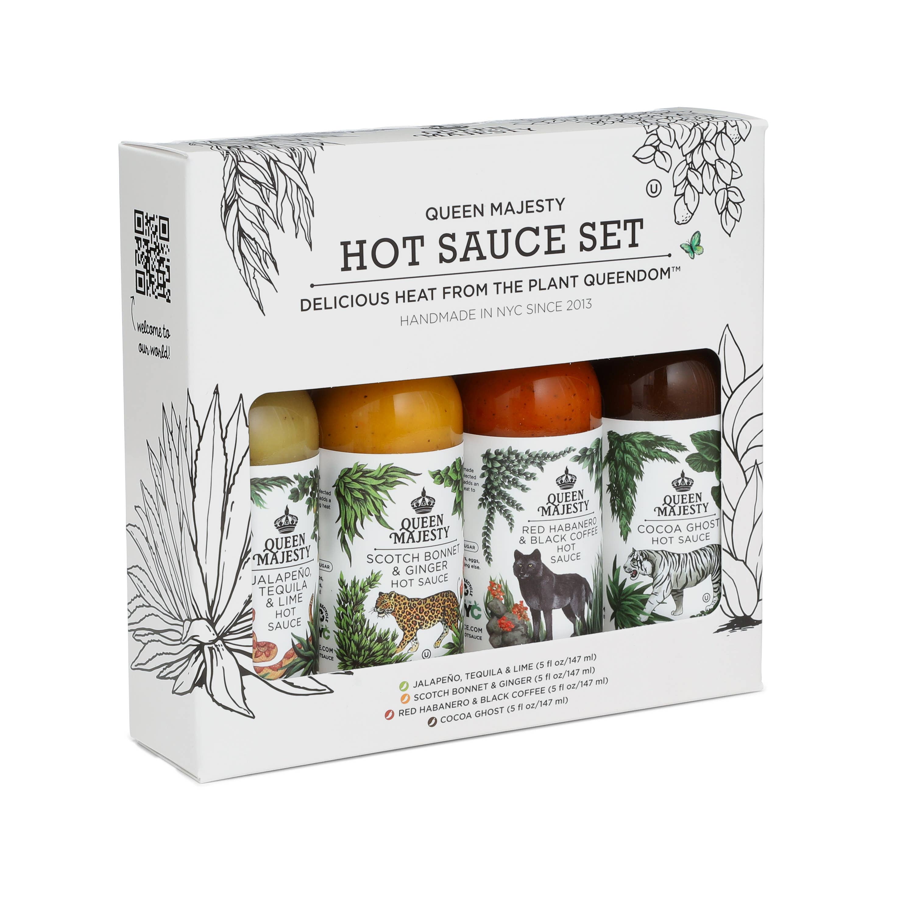 Queen Majesty Hot Sauce - Wholesale Hot Sauce - 5oz Hot Sauce Set3