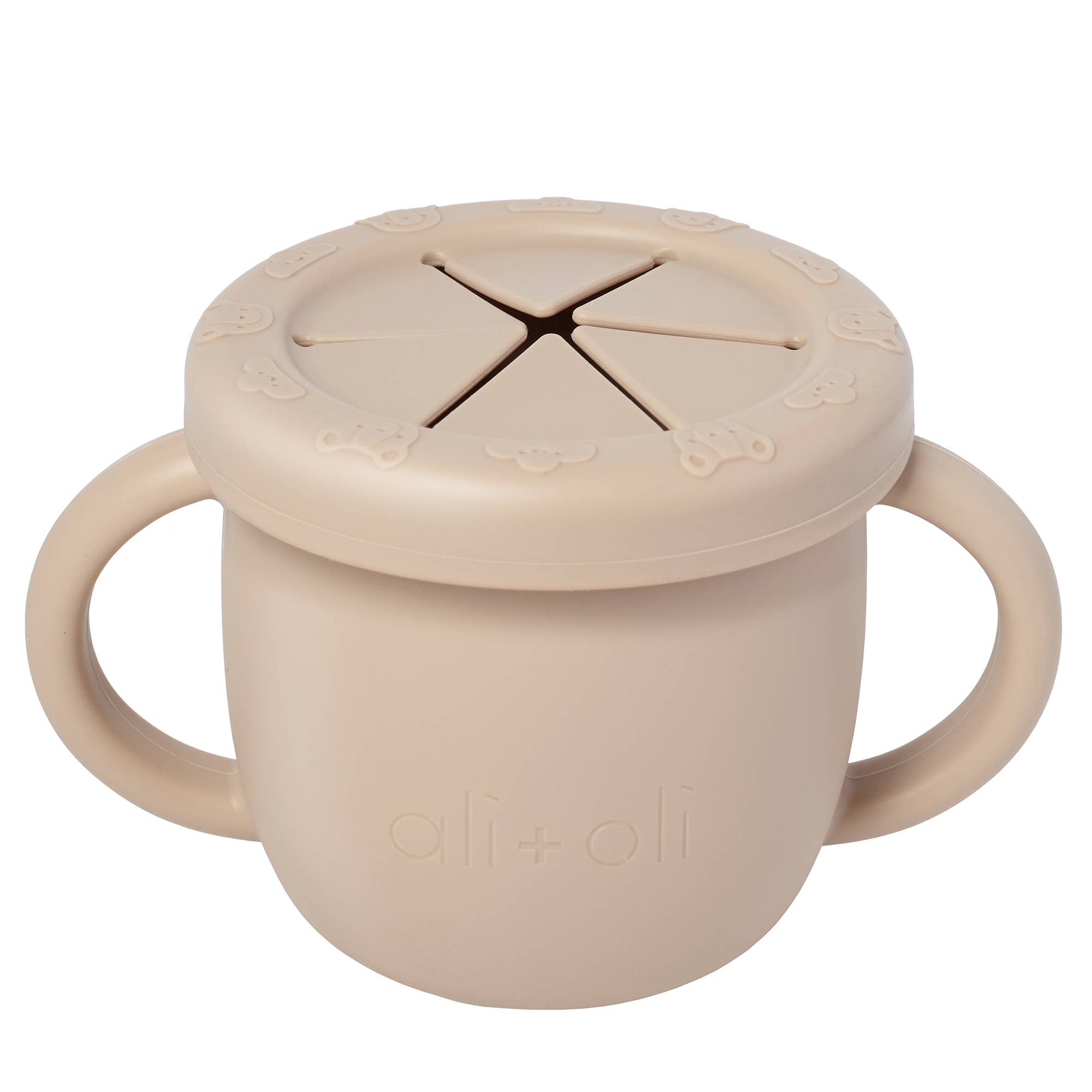 Ali+Oli - Vente Verre/tasse – enfant et bébé - Ensemble de tasses pour tout-petits (4-en-1) – Tasse à bec, paille, collation, tasse ouverte4