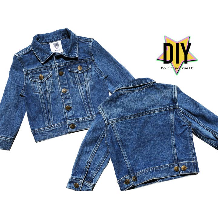 PATCHYTIGER – Großhandel Jeansjacke – Kinder – Jeansjacke für Kinder zum Selbermachen — Mega Edition Star Struck Patch-Paket
