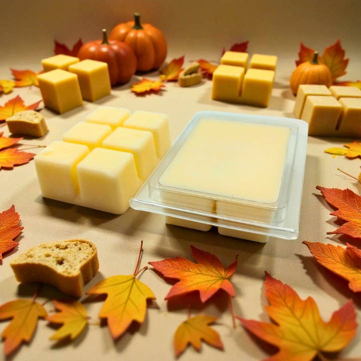 Sticky Toffee Pudding White Label Clamshell Wax Melt for wholesale by Lunar Fragrances